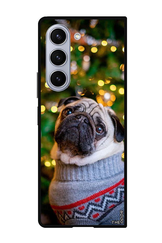 Protective Case Anti Scratch Shock Proof Bumper Cover For Samsung Galaxy Z Fold 6 pug_dog_cute