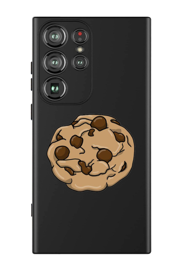 Protective Liquid Silicone Shockproof Case For Samsung Galaxy S24 Ultra (Black) - Cookie