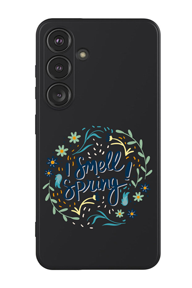 Protective Liquid Silicone Shockproof Case For Samsung Galaxy S24 Plus (Black) - I smell Spring