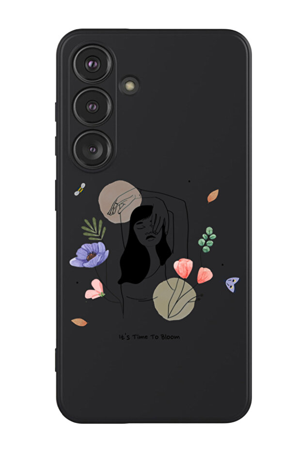 Protective Liquid Silicone Shockproof Case For Samsung Galaxy S24 Plus (Black) - Bloom2