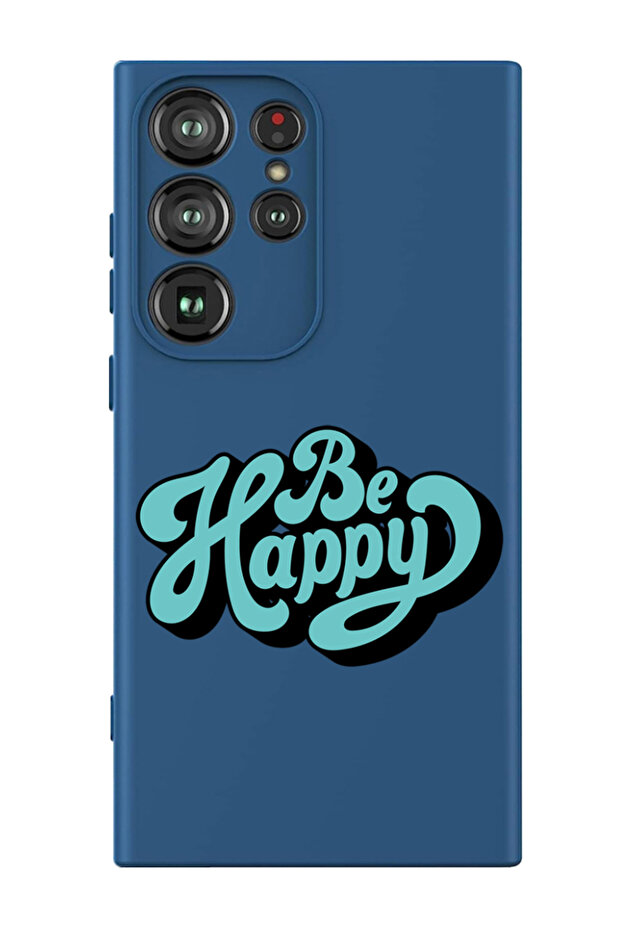 Protective Liquid Silicone Shockproof Case For Samsung Galaxy S24 Ultra (Blue) - Be happy