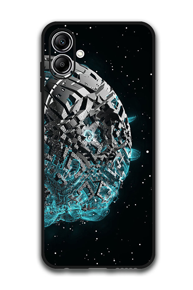 Protective Case Anti Scratch Shock Proof Bumper Cover For Samsung Galaxy A06 spaceship_scifi_space