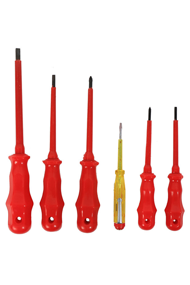 مجموعة مفكات براغي مكونة من 6 قطع - 2