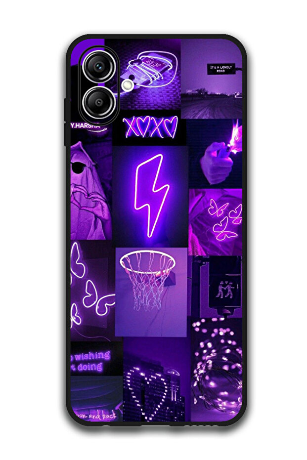 Protective Case Anti Scratch Shock Proof Bumper Cover For Samsung Galaxy A06 Purple aesthetic