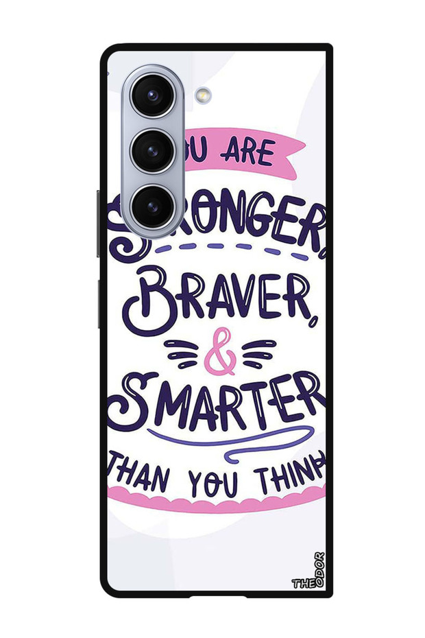 Protective Case Anti Scratch Shock Proof Bumper Cover For Samsung Galaxy Z Fold 6 You Are Stronger