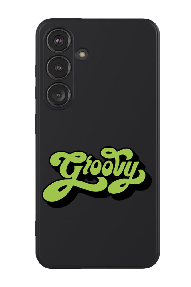 Protective Liquid Silicone Shockproof Case For Samsung Galaxy S24 Plus (Black) - Groovy
