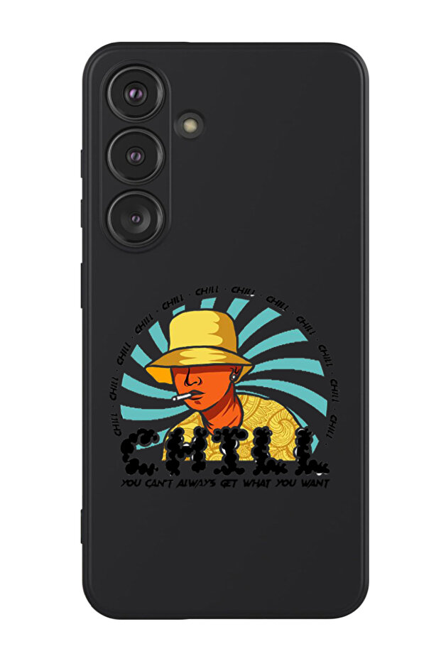 Protective Liquid Silicone Case For Samsung Galaxy S24 Plus (Black) - Cant always get what Black