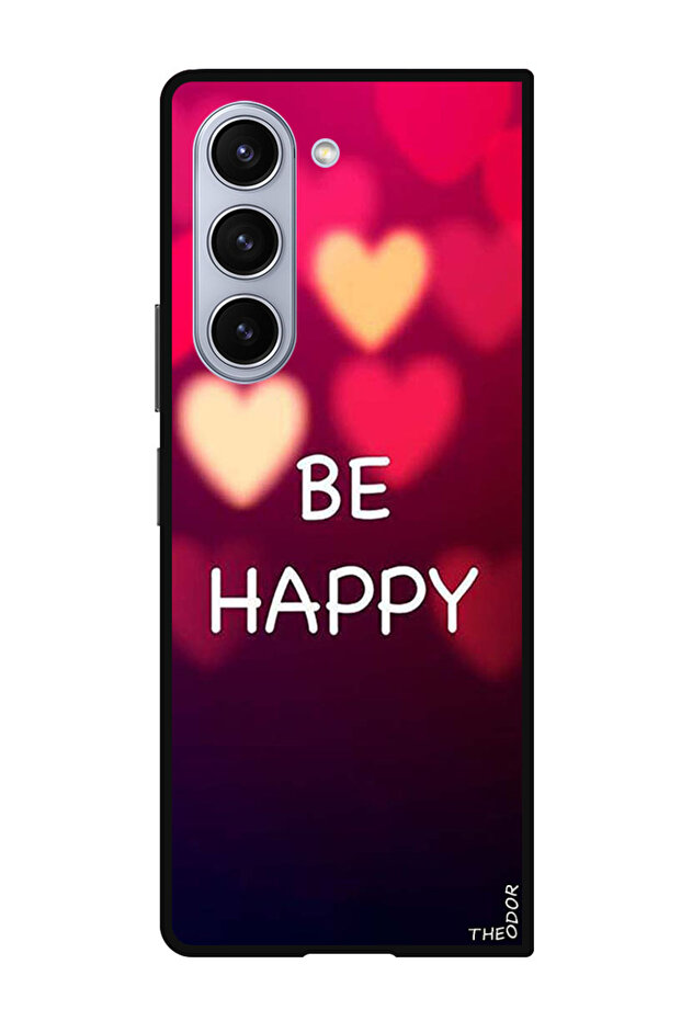 Protective Case Anti Scratch Shock Proof Bumper Cover For Samsung Galaxy Z Fold 6 Be Happy