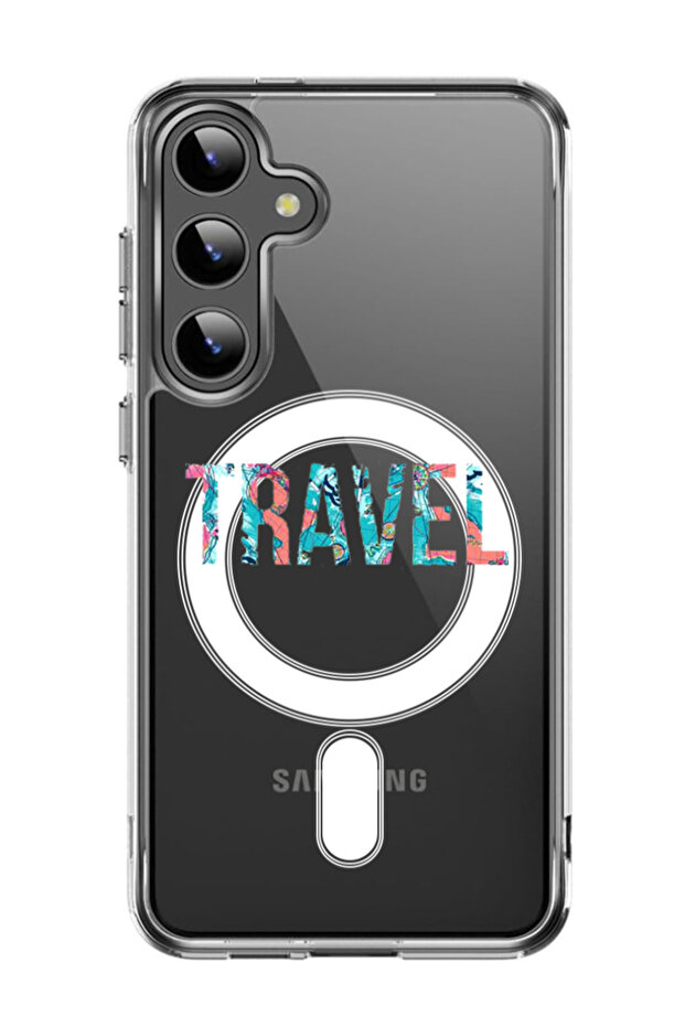 Case for Samsung Galaxy S24 6.2-inch Compatible with MagSafe, Shockproof Phone Bumper Cover Travel 1