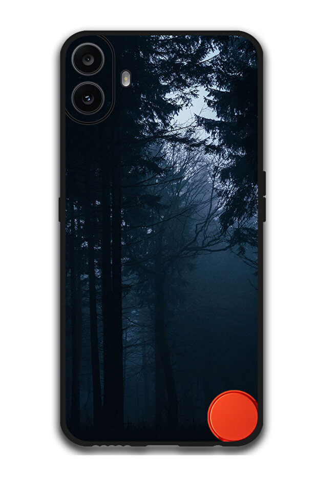 Protective Case Anti Scratch Shock Proof Bumper Cover For Nothing CMF Phone 1 forest_fog_dark