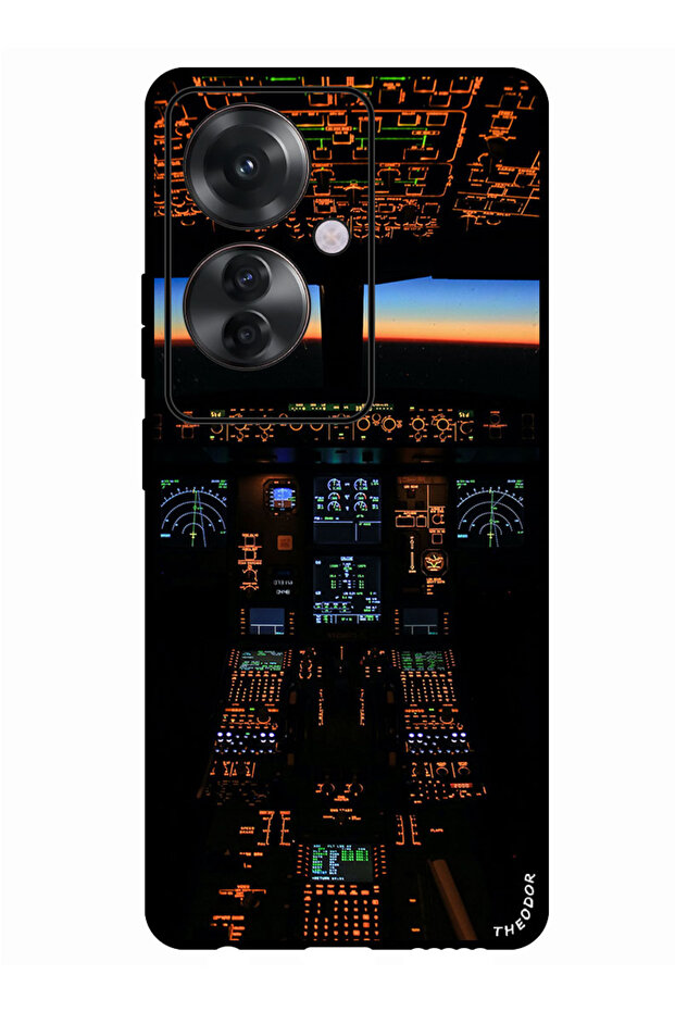 Protective Case Anti Scratch Shock Proof Bumper Cover For Oppo Reno 11F cockpit_panel_display