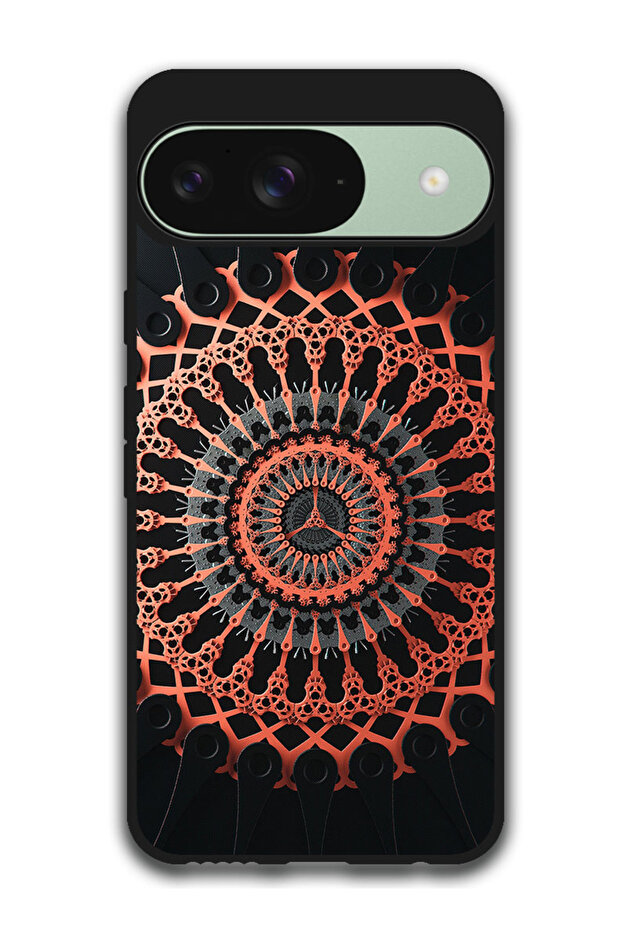 جراب واقٍ مضاد للخدش والصدمات لهاتف Google Pixel 9 pattern_structure_3d - 1