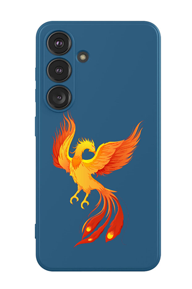 Protective Liquid Silicone Shockproof Case For Samsung Galaxy S24 Plus (Blue) - Phoeniox bird