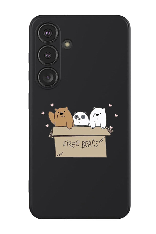 Protective Liquid Silicone Shockproof Case For Samsung Galaxy S24 Plus (Black) - We are bears
