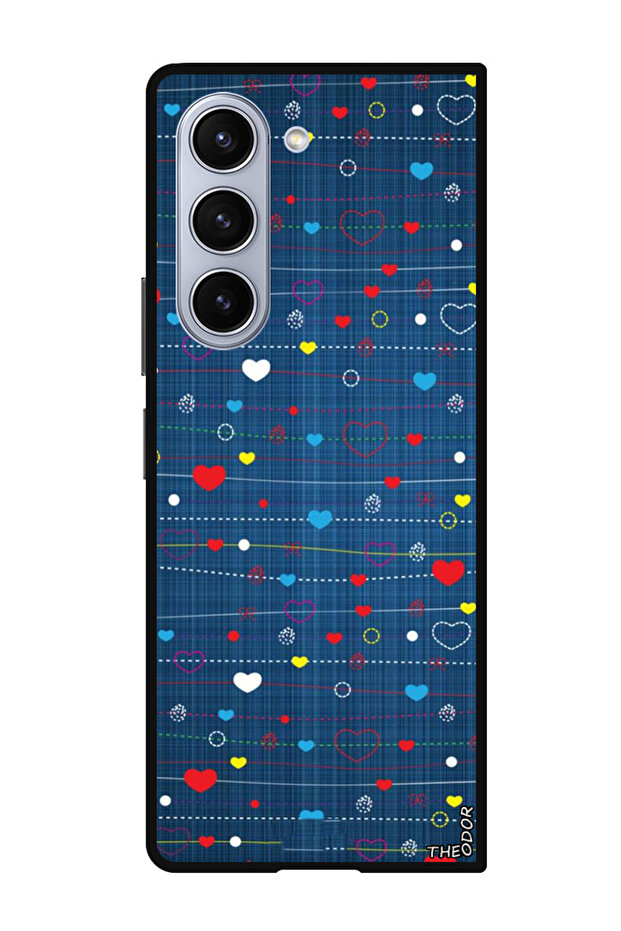 Protective Case Anti Scratch Shock Proof Bumper Cover For Samsung Galaxy Z Fold 6 Heart Strings