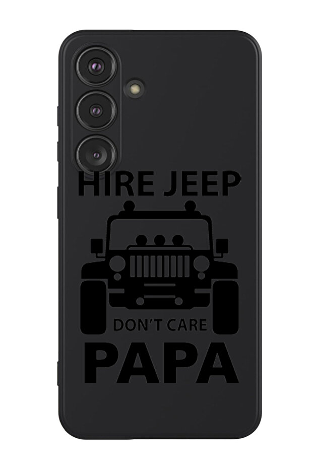 Protective Liquid Silicone Shockproof Case For Samsung Galaxy S24 Plus (Black) - Hire jeep black