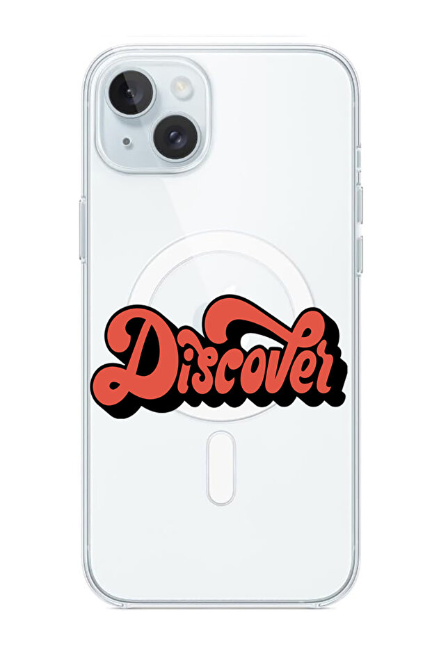 Case for iPhone 15 Plus 6.7-inch Compatible with MagSafe, Shockproof Phone Bumper Cover Discover
