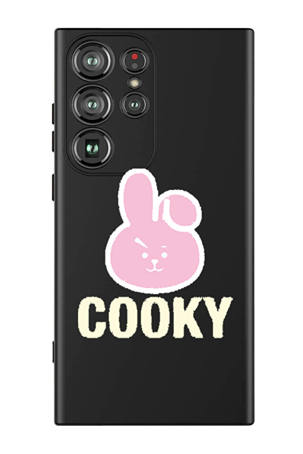 Protective Liquid Silicone Shockproof Case For Samsung Galaxy S24 Ultra (Black) - Cooky
