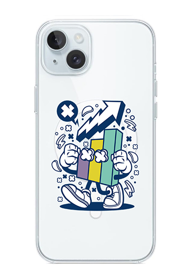 Case for iPhone 15 6.1-inch Compatible with MagSafe, Shockproof Bumper Case Stocks Market 2