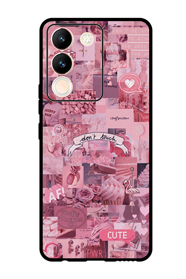 Protective Case Anti Scratch Shock Proof Bumper Cover For Vivo V29e Dont Touch