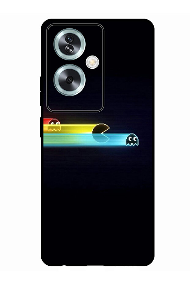 Protective Case Anti Scratch Shock Proof Bumper Cover For Oppo A79 5G Pacman Amoled