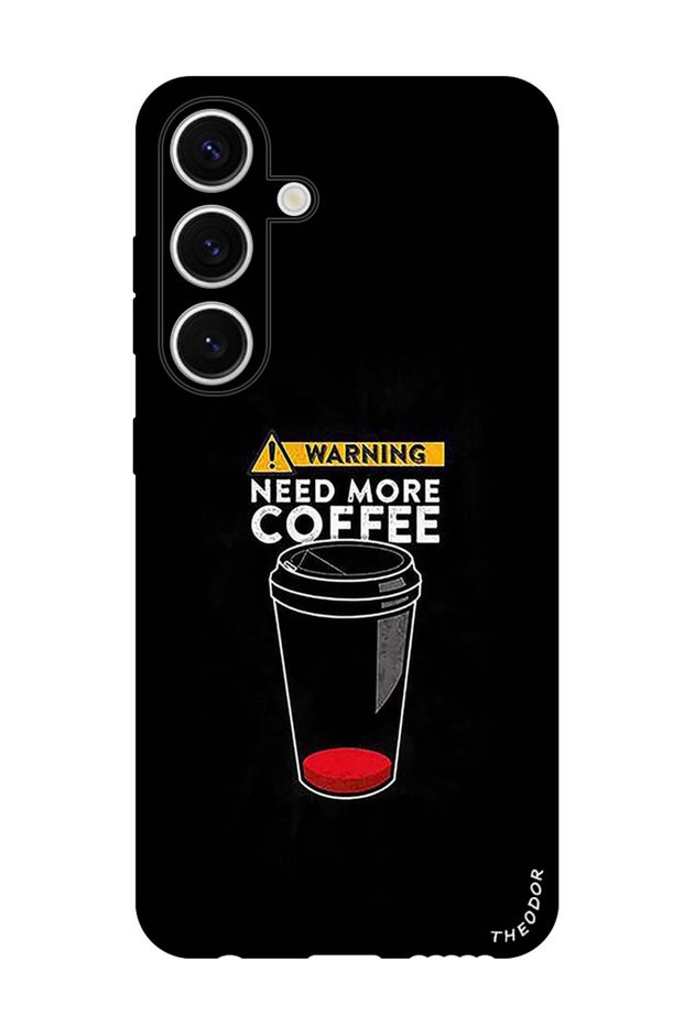 Protective Case Anti Scratch Shock Proof Bumper Cover For Samsung Galaxy S24 Plus More coffee