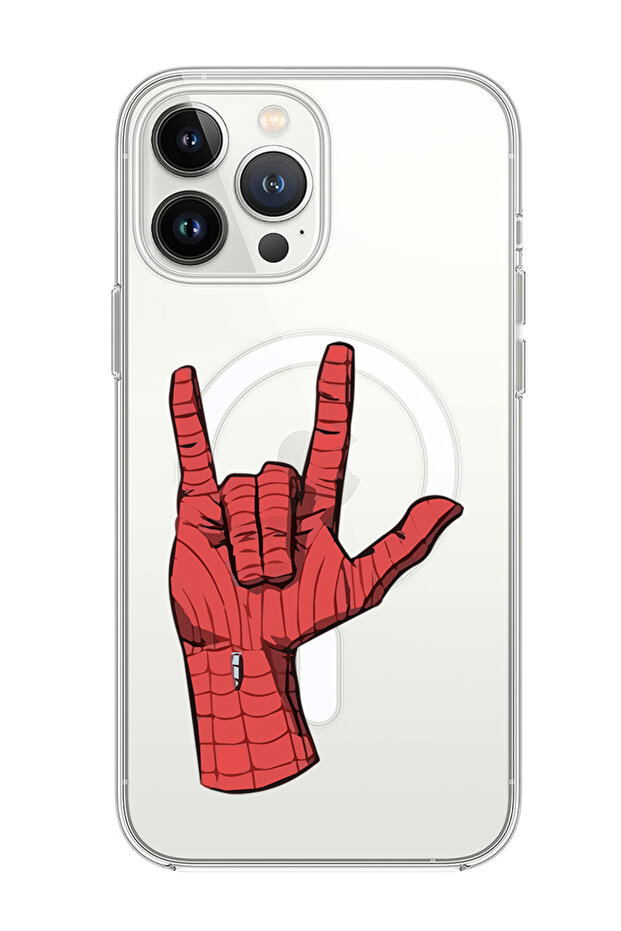 Case for iPhone 14 Pro Max Compatible with MagSafe, Shockproof Phone Bumper Cover Spiderman H&