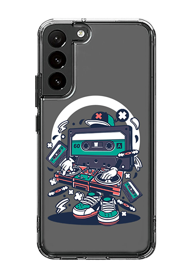 Case for Samsung Galaxy S23 Plus 6.6-inch Compatible with MagSafe, Bumper Cover cassette man copy