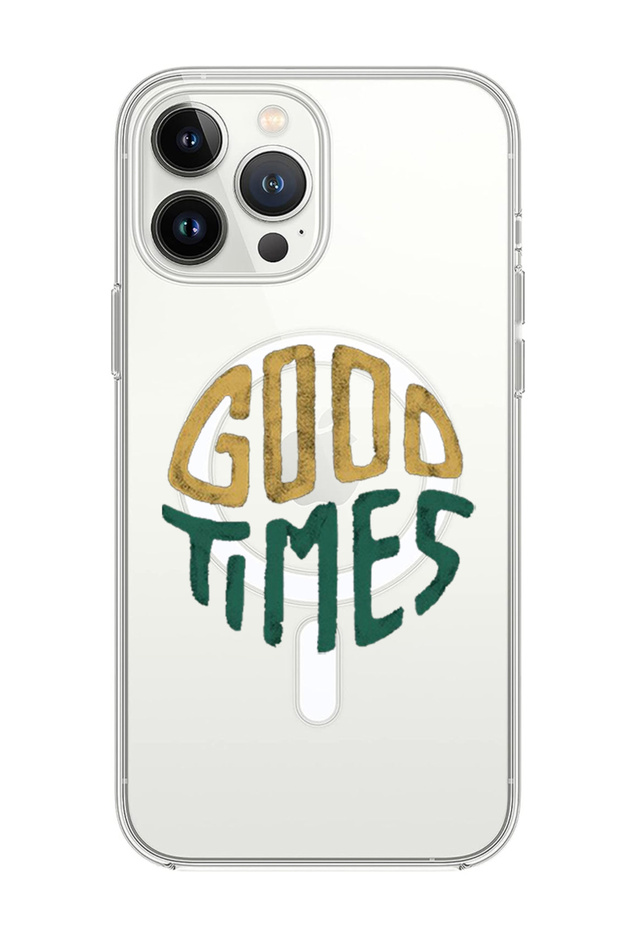 Case for iPhone 14 Pro Max Compatible with MagSafe, Shockproof Phone Bumper Cover Good times copy