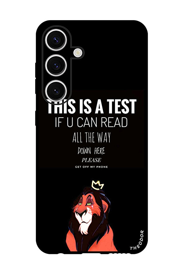 Protective Case Anti Scratch Shock Proof Bumper Cover For Samsung Galaxy S24 Plus This is a Test