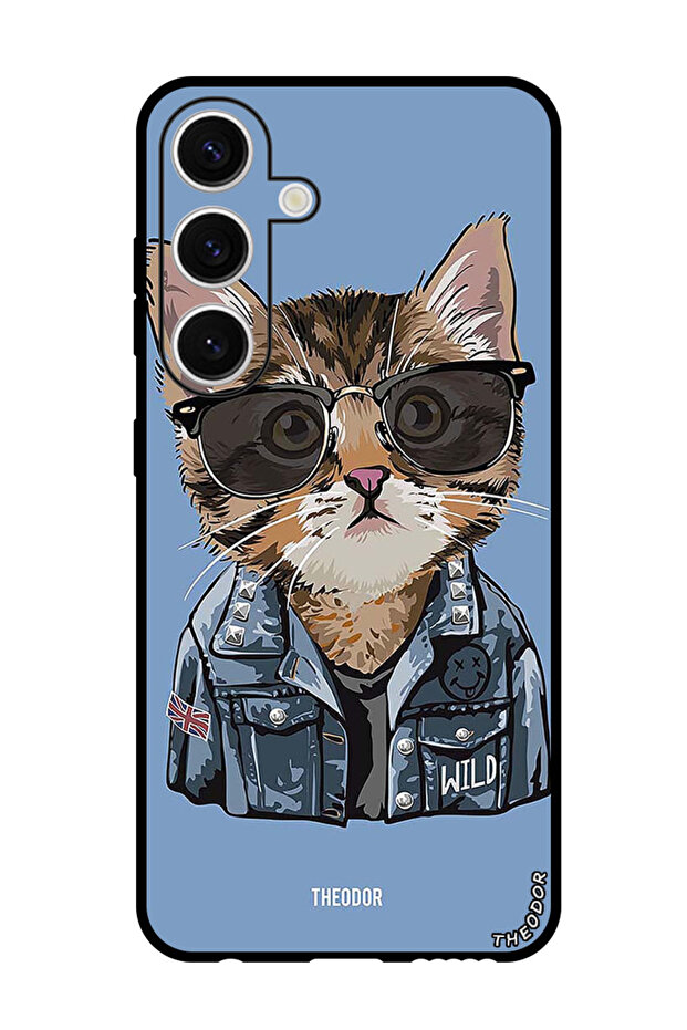 Protective Case Anti Scratch Shock Proof Bumper Cover For Samsung Galaxy S24 Plus Swag Cat