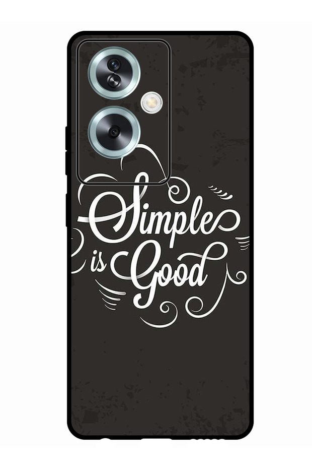 Protective Case Anti Scratch Shock Proof Bumper Cover For Oppo A79 5G Simple Is Good
