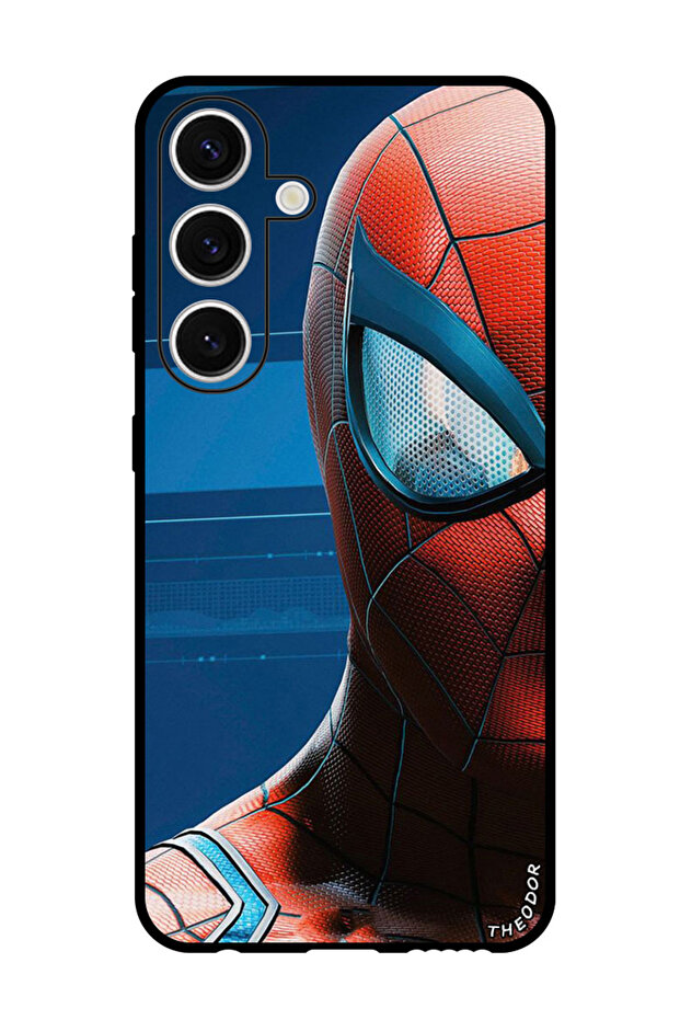 Protective Case For Samsung Galaxy S24 Plus Spiderman half face