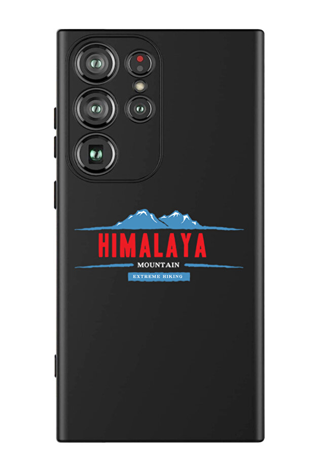 Protective Liquid Silicone Case For Samsung Galaxy S24 Ultra (Black) - Himalaya extreme hiking