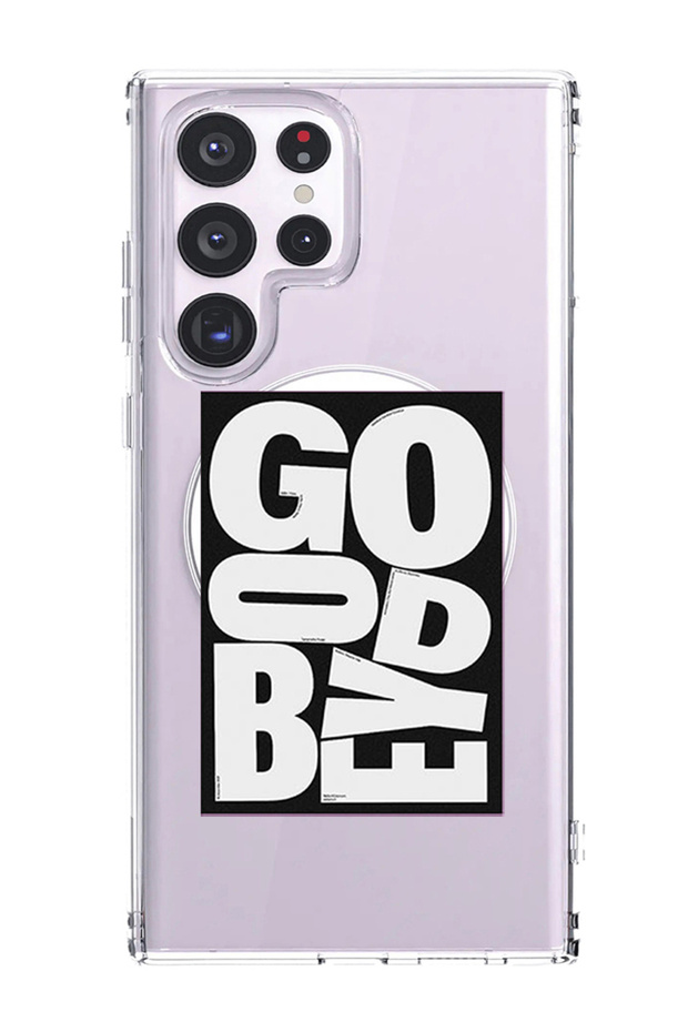 Case for Samsung Galaxy S23 Ultra Compatible with MagSafe, Shockproof Bumper Case Goodbye