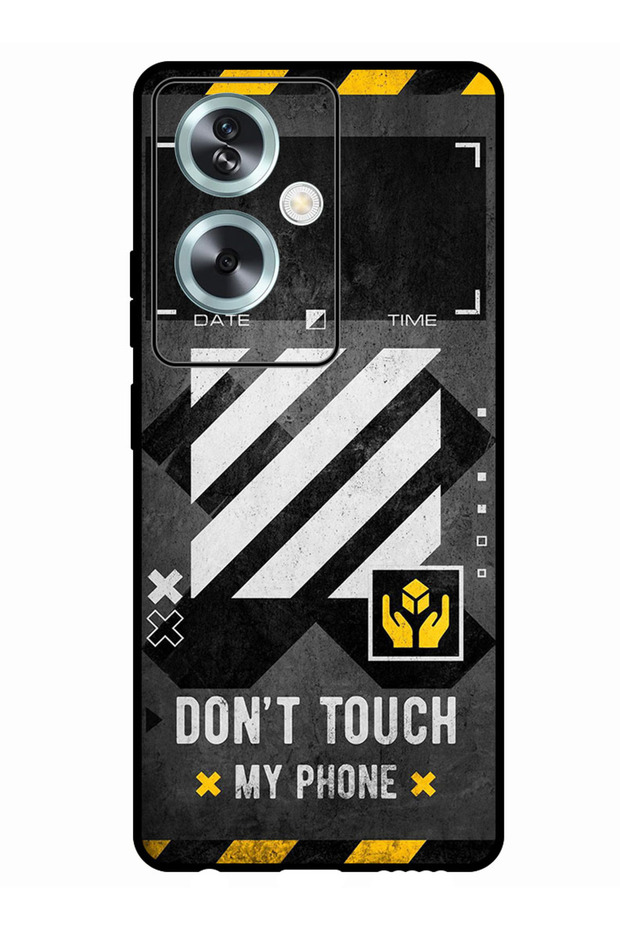 Protective Case Anti Scratch Shock Proof Bumper Cover For Oppo A79 5G Dont Touch My Phone 1