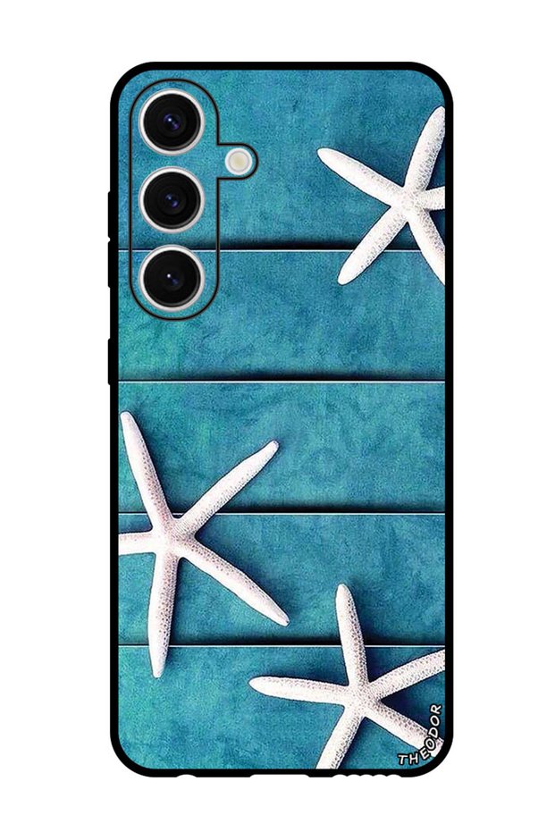 Protective Case Anti Scratch Shock Proof Bumper Cover For Samsung Galaxy S24 Plus Star Fishes