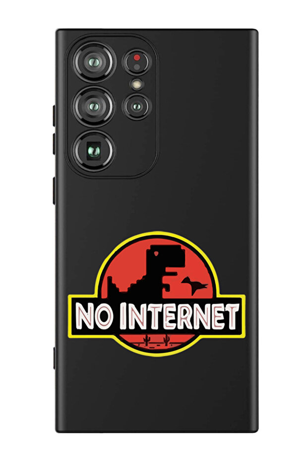 Protective Liquid Silicone Shockproof Case For Samsung Galaxy S24 Ultra (Black) - No Internet