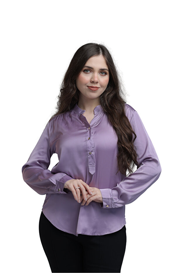 بلوزة أزهار الليلك - 2