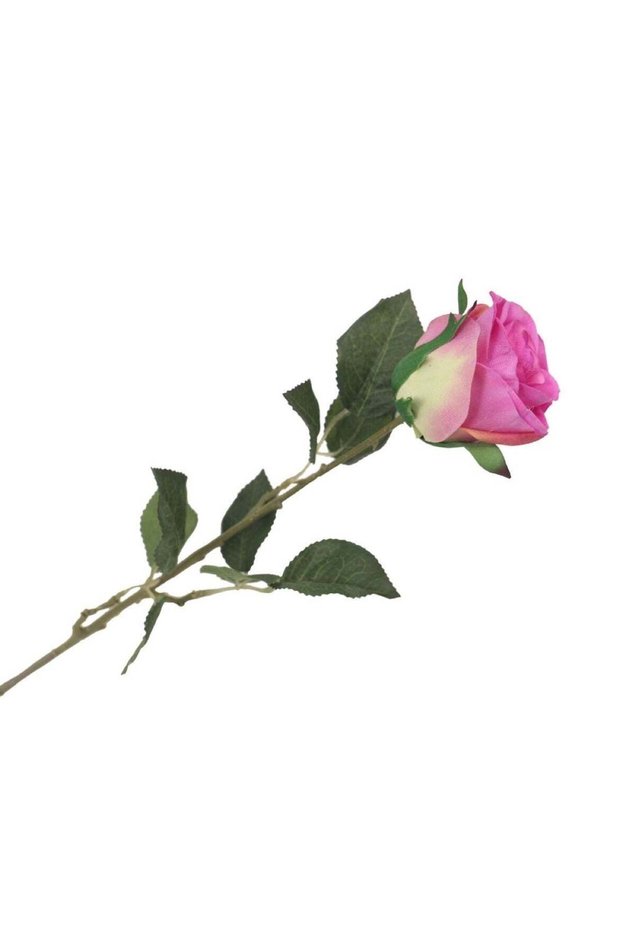 Eternal Elegance Artificial Single Pink Rose Flower Pink