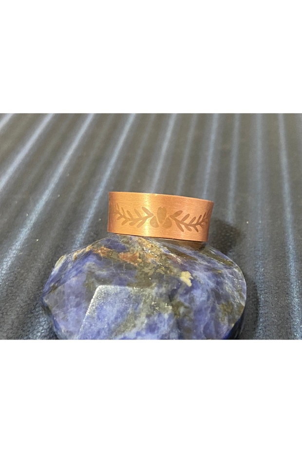 خاتم نحاسي منقوش بالكاليفورنيا - 2