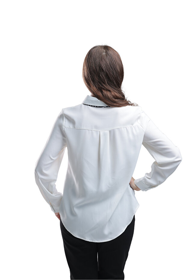 بلوزة الأناقة الكلاسيكية - 7