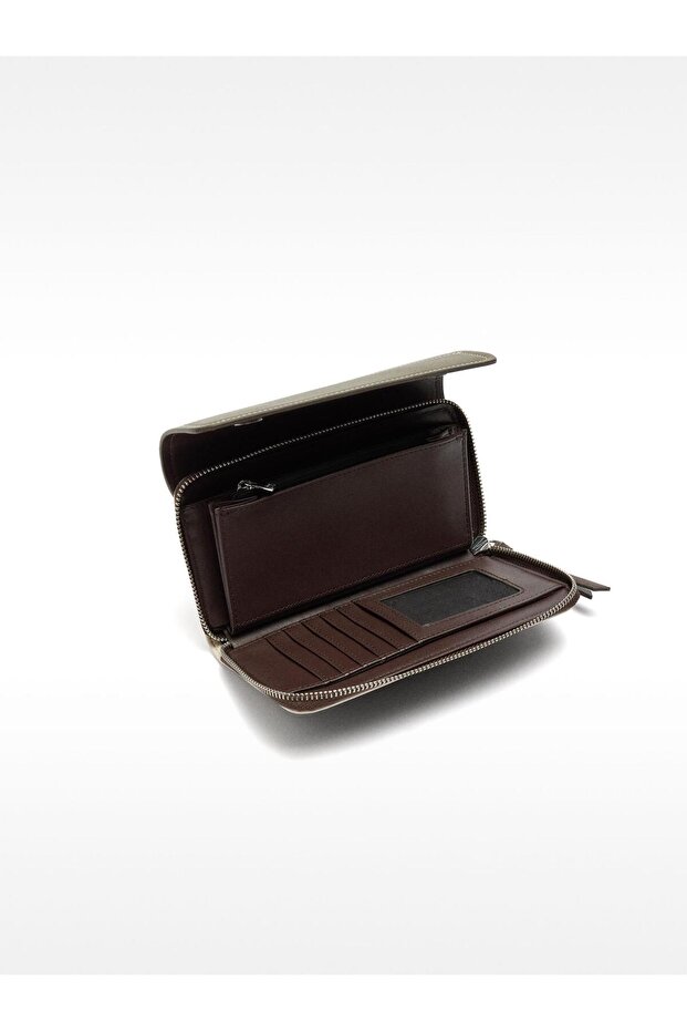 Renk Bloklu Cüzdan - 4