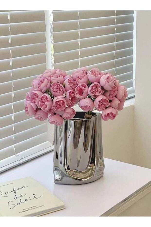 1 Bundle Artificial Little Rose Bouquet/Simulation Rose Bouquet Suitable for Home Living Room Bedro