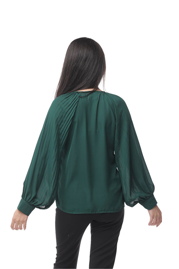 بلوزة زمرد الأنيقة - 9