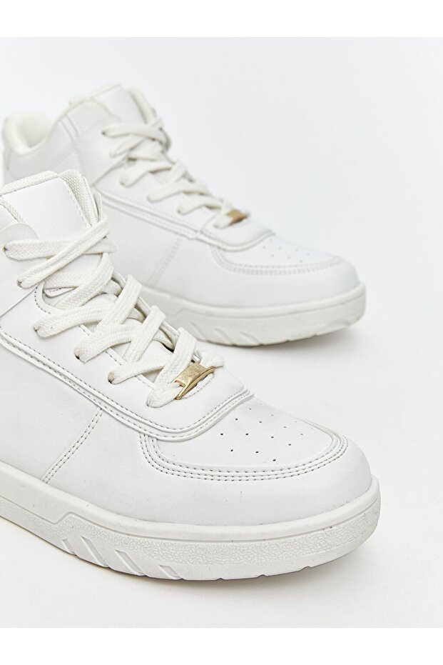 LCW STEPS YENİ SEZON Bilek Boy Bağcıklı Kız Çocuk Spor Ayakkabı - 3