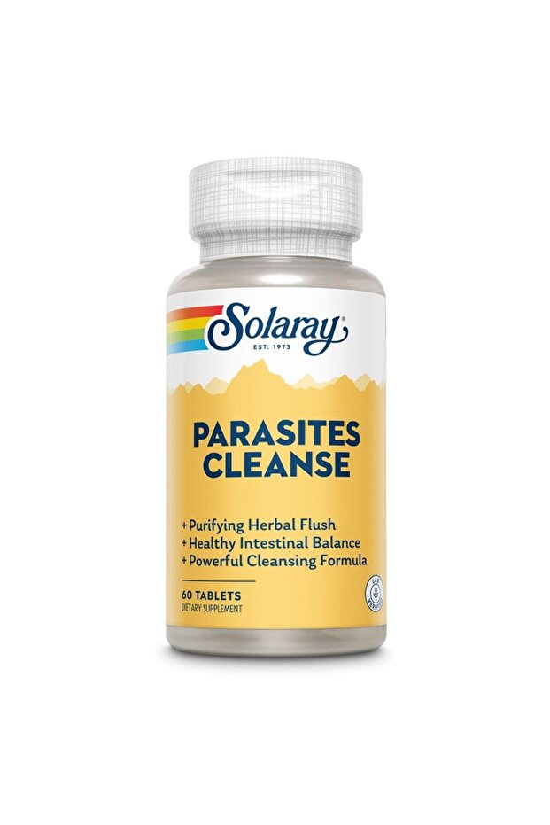 Parasites Cleanse Solaray, 60 tablete, - 1