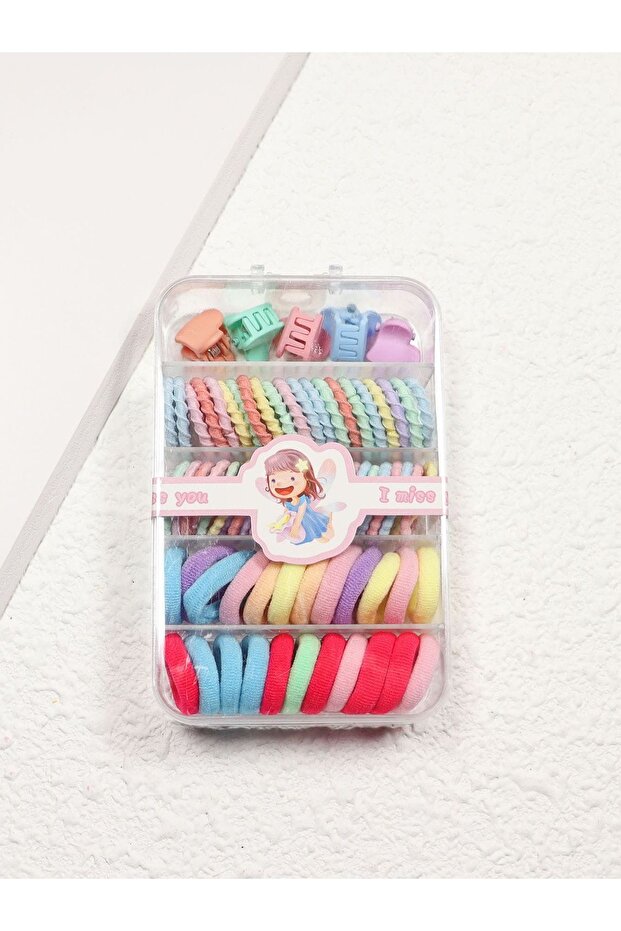 Girl - Baby Clover Model Boxed Rubber Buckle Set 1 Piece Box