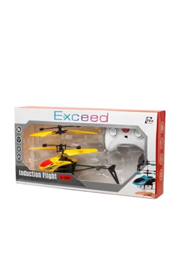 Rechargeable Remote Control Helicopter – Induction Flight Toy for Kids & Adults