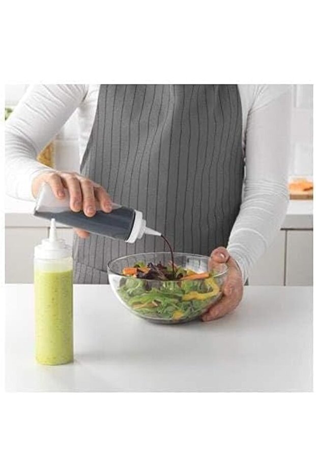 زجاجة ضغط، عبوة من قطعتين [بلاستيك/شفاف] - 3